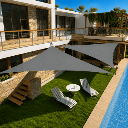 OUTDORIA – UV-beständiges Sonnensegel für Terrasse, Hof und Garten