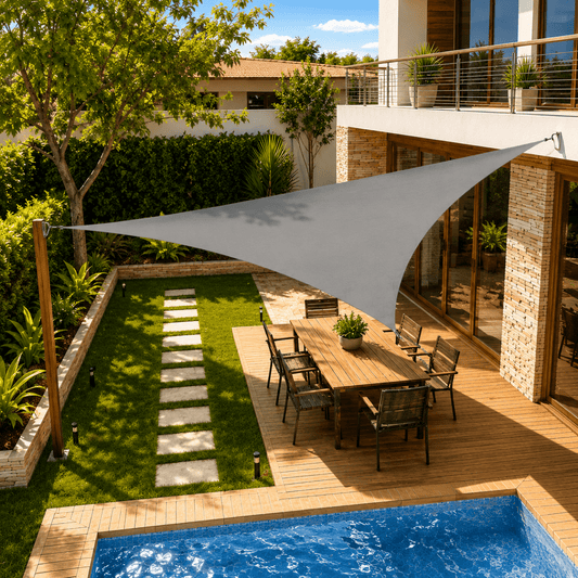 OUTDORIA – UV-beständiges Sonnensegel für Terrasse, Hof und Garten