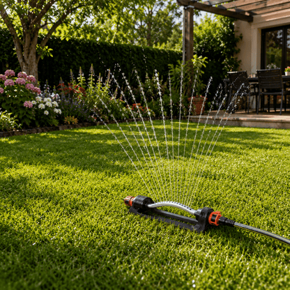 IRRIGORA – Gartensprenger mit 4 Sprühmodi für eine optimale Pflanzenbewässerung