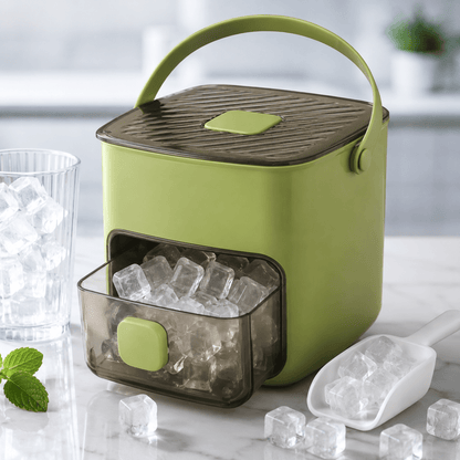 FROSTCUBE – Kompakte Eiswürfelmaschine für frische Eiswürfel in wenigen Minuten