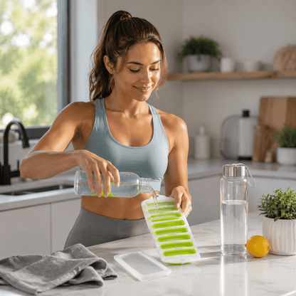 ICEPOP – Silikon-Eiswürfelform für praktische Flascheneiswürfel
