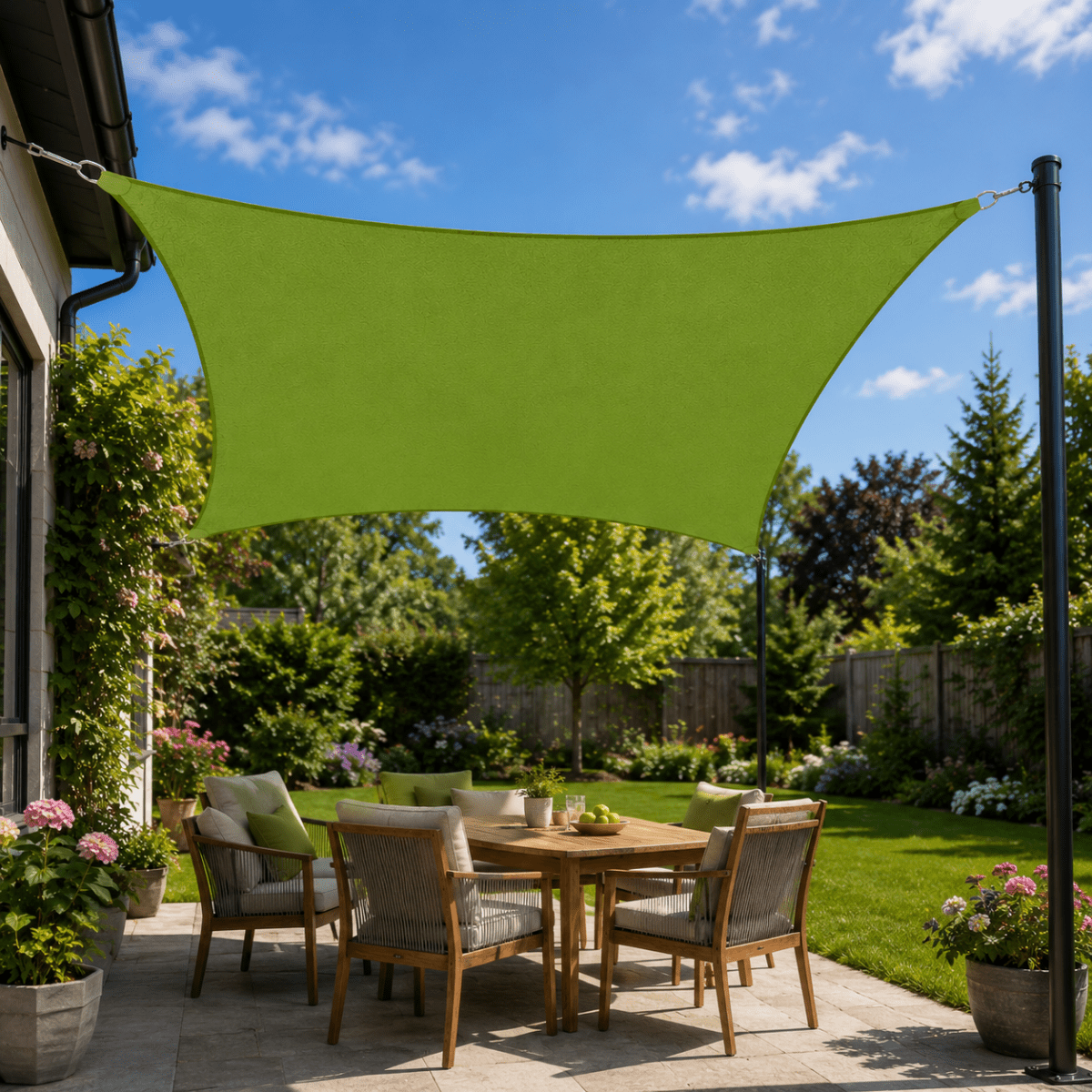 SKYCANOPY – Dreieckiges Sonnensegel für stilvollen Schutz im Außenbereich