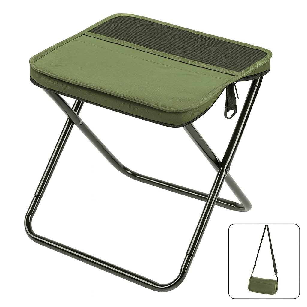 2-IN-1 STUHLTASCHE – Wasserdichter Faltstuhl & Rucksack für Outdoor-Abenteuer