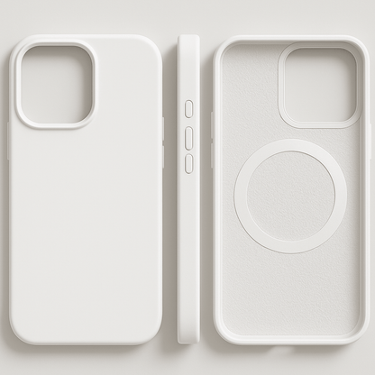 MAGNESOFT LUXE – Magnetische Silikonhülle mit Soft-Touch Oberfläche für iPhone