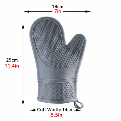 HEATSAFE – Rutschfeste Silikon-Ofenhandschuhe für maximalen Hitzeschutz