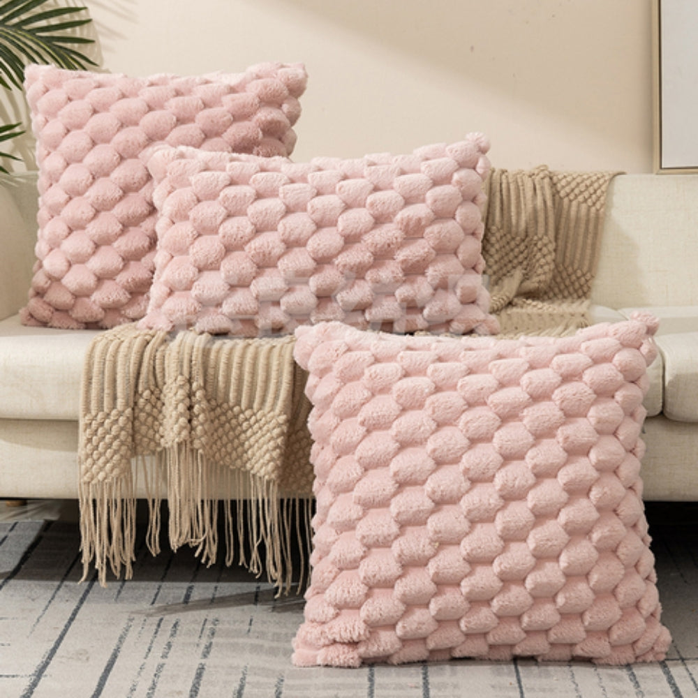 Cozy Luxe Kissenbezug 40x40 - Luxuriöser Samt-Look