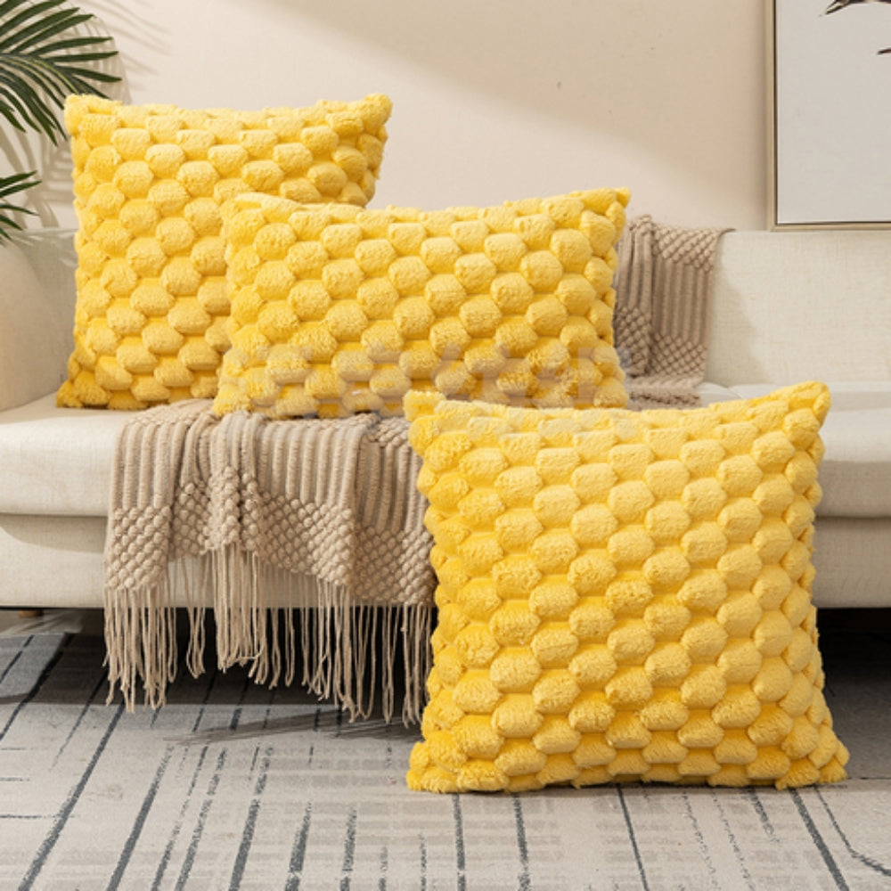 Cozy Luxe Kissenbezug 40x40 - Luxuriöser Samt-Look