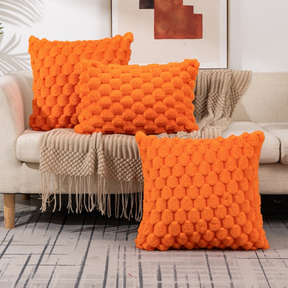 Cozy Luxe Kissenbezug 40x40 - Luxuriöser Samt-Look