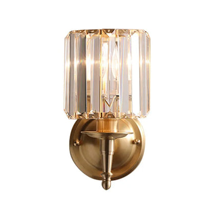 Vintage Luxus Kristall Wandleuchte