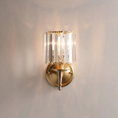 Vintage Luxus Kristall Wandleuchte