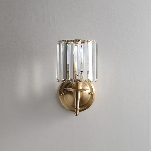Vintage Luxus Kristall Wandleuchte