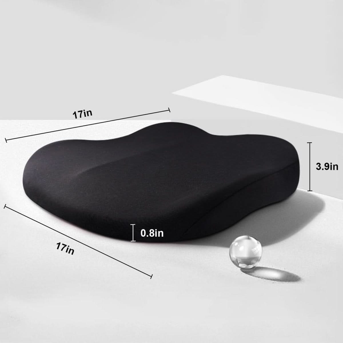 VIEWBOOST – Ergonomisches Autositzkissen für bessere Sicht und Komfort