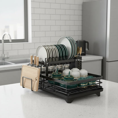 KITCHENFORM – Faltbares Abtropfgestell aus Edelstahl, platzsparendes Design für moderne Küchen