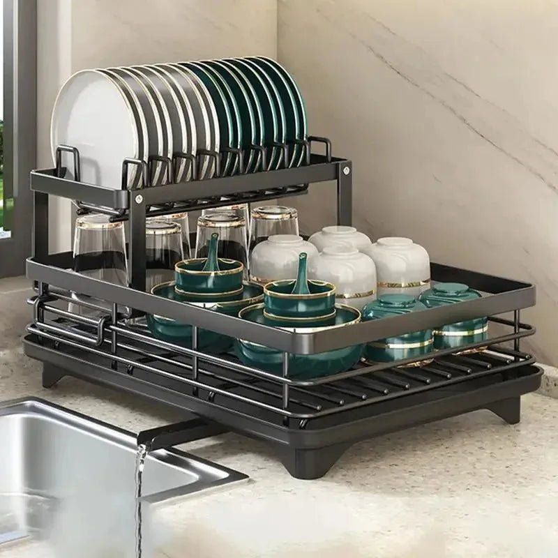 KITCHENFORM – Faltbares Abtropfgestell aus Edelstahl, platzsparendes Design für moderne Küchen