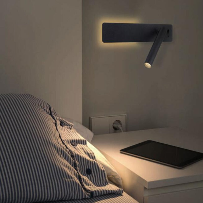 Drehbare LED - Flexible Leselampe für behagliches Licht