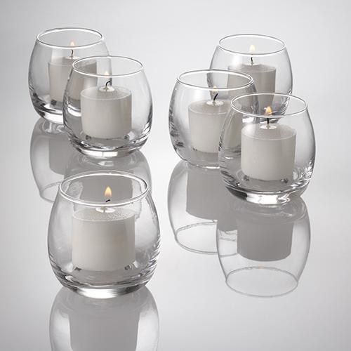 Eastland Halter - Eleganter Hurricane Kerzenhalter aus Glas