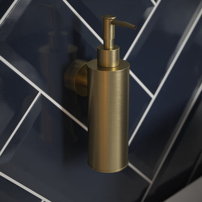 Edelstahl Seifenspender Modern - Elegantes Messing-Finish