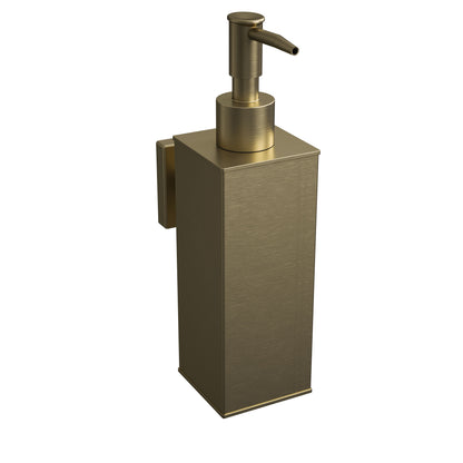 Edelstahl Seifenspender Modern - Elegantes Messing-Finish
