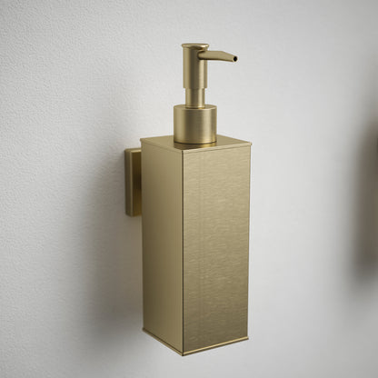 Edelstahl Seifenspender Modern - Elegantes Messing-Finish