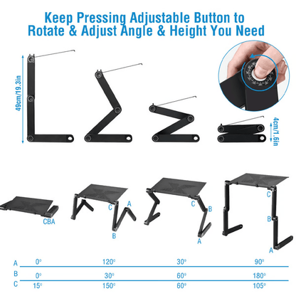 FLEXSTAND 360 – Ergonomischer Laptopständer für gesundes & flexibles Arbeiten