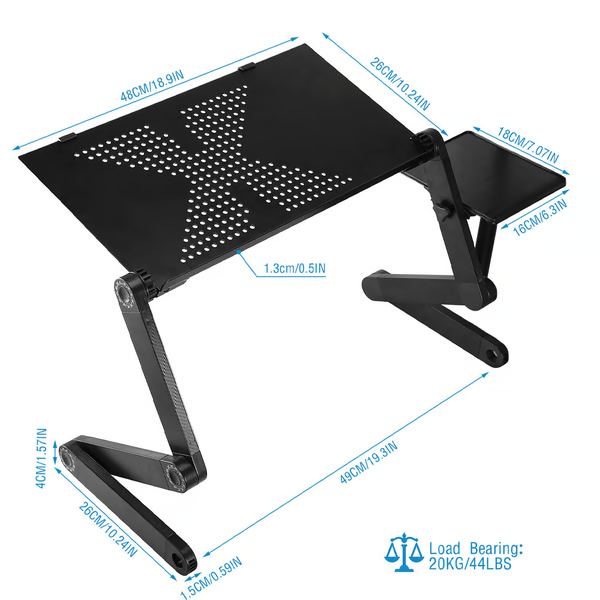 FLEXSTAND 360 – Ergonomischer Laptopständer für gesundes & flexibles Arbeiten