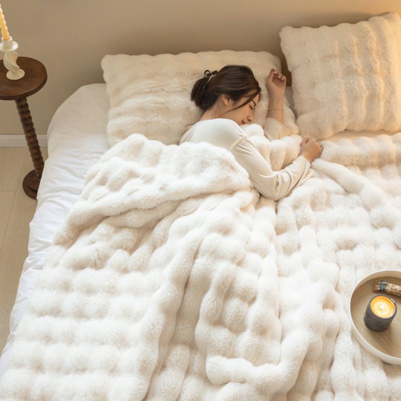 Flauschige Kuscheldecke für Weihnachten - Weiche Bettwäsche