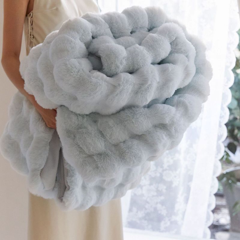 Flauschige Kuscheldecke für Weihnachten - Weiche Bettwäsche