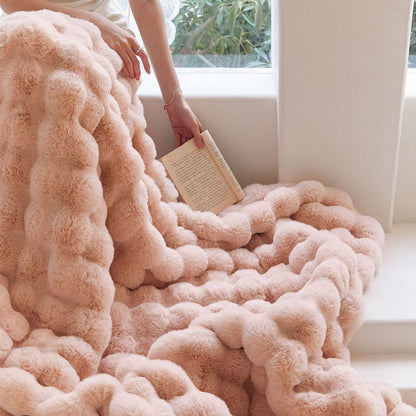 Flauschige Kuscheldecke für Weihnachten - Weiche Bettwäsche