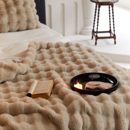 Flauschige Kuscheldecke für Weihnachten - Weiche Bettwäsche
