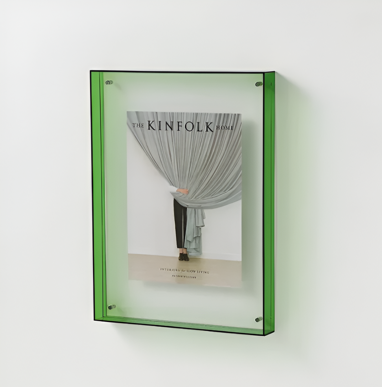 Bilderrahmen Acryl - Funkelndes Kristallglas