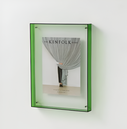 Bilderrahmen Acryl - Funkelndes Kristallglas