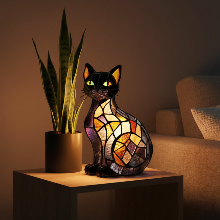 FELILUX – Verspielte LED-Katzen-Nachtlampe mit sanftem Ambiente-Licht