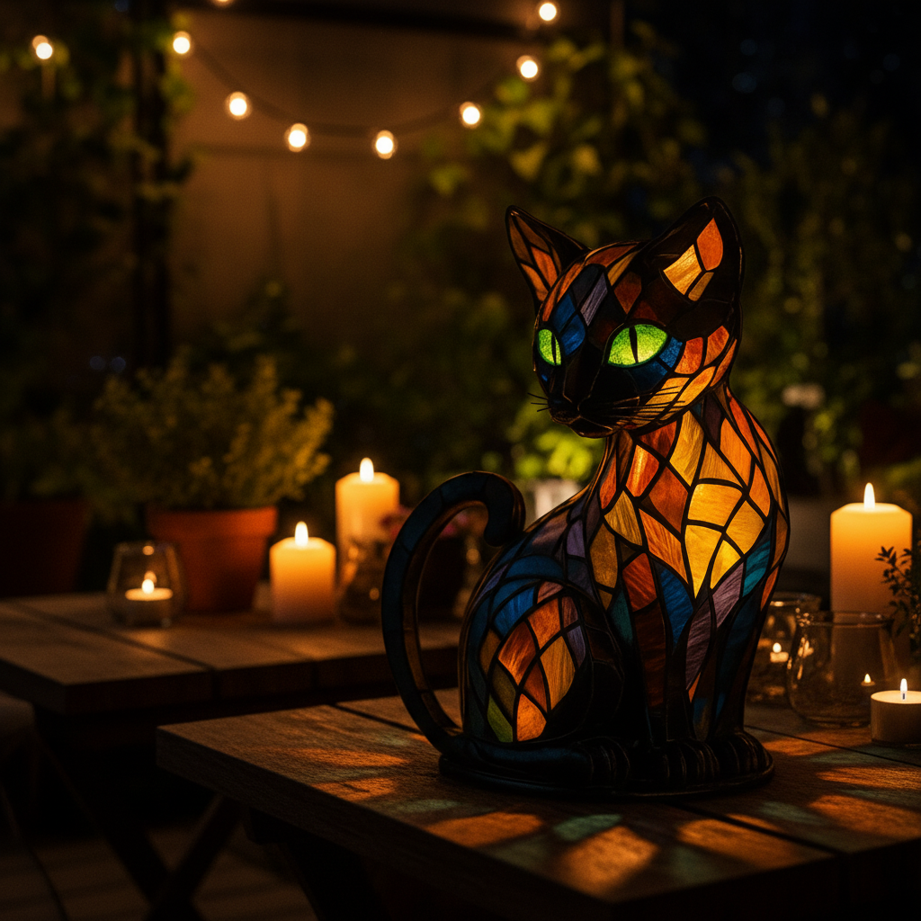 FELILUX – Verspielte LED-Katzen-Nachtlampe mit sanftem Ambiente-Licht