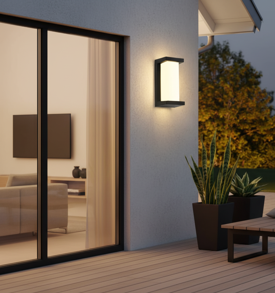 Wallnexa – LED-Außenwandlampe mit automatischer Bewegungserkennung