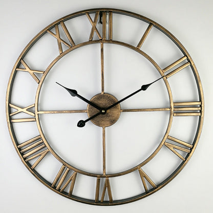 Große Retro Uhr - Zeitloser Retro-Charme