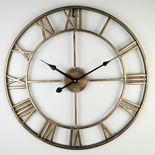 Große Retro Uhr - Zeitloser Retro-Charme