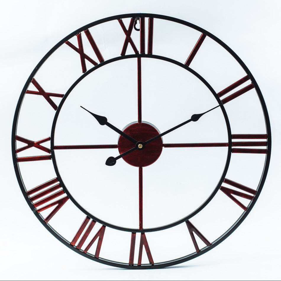 Große Retro Uhr - Zeitloser Retro-Charme