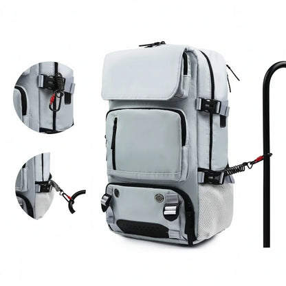 TRAVELMAX Pack – Großer wasserfester Reise-Rucksack mit USB-Anschluss
