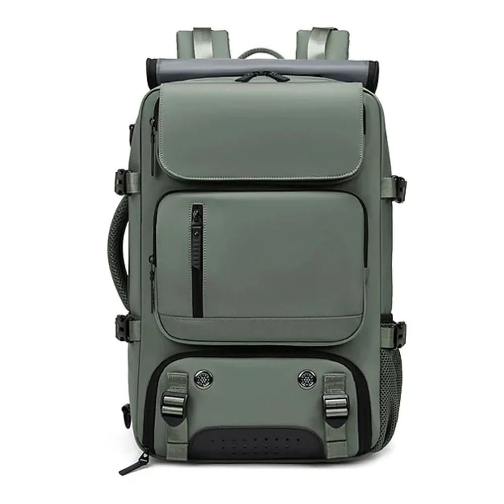 TRAVELMAX Pack – Großer wasserfester Reise-Rucksack mit USB-Anschluss