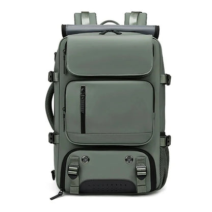 TRAVELMAX Pack – Großer wasserfester Reise-Rucksack mit USB-Anschluss