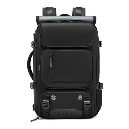 TRAVELMAX Pack – Großer wasserfester Reise-Rucksack mit USB-Anschluss
