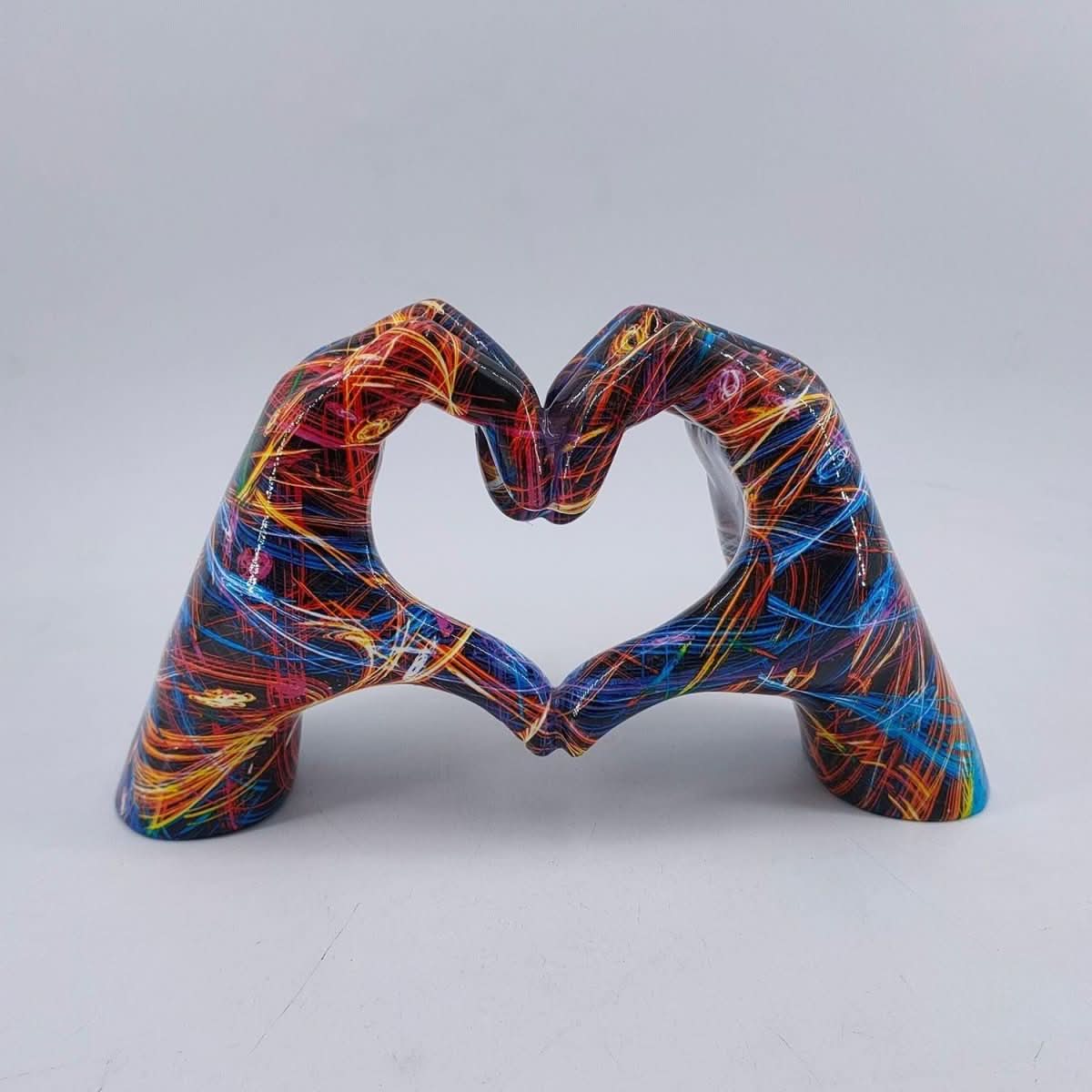 LOVESCULPT WOOD – Handgefertigte Dekofigur aus Holz für ein liebevolles Zuhause