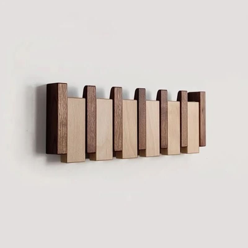 PIANOWOOD – Handgefertigte Wandgarderobe im Klavierstil