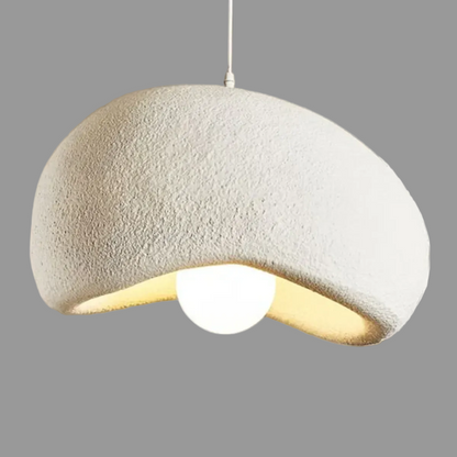 Hängelampe Muschelform – Organisches Wabi Sabi Design mit Sanftem Licht