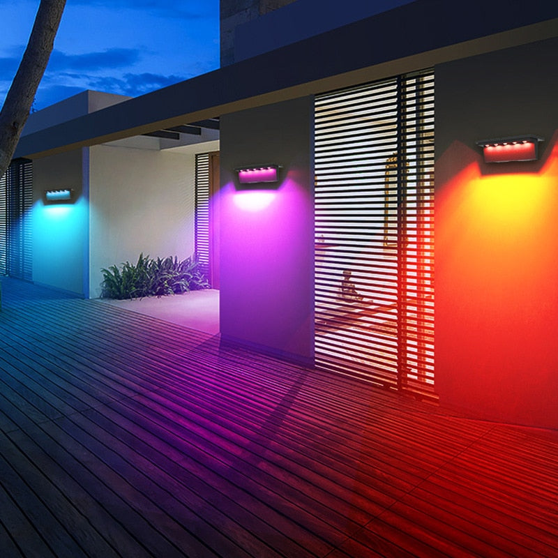 Wasserfeste Außenlampe Mit Sensor - Elegante Wandbeleuchtung