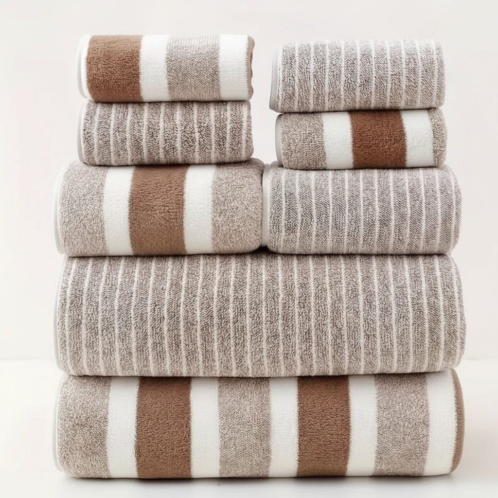 LUXUSKORALLE – Badetuch-Set Ultraweich & Absorbierend