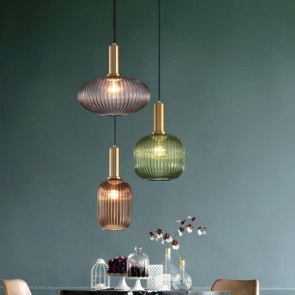 Hued Ribbed Pendelleuchte Vintage – Stilvolle Beleuchtung für Ihr Zuhause