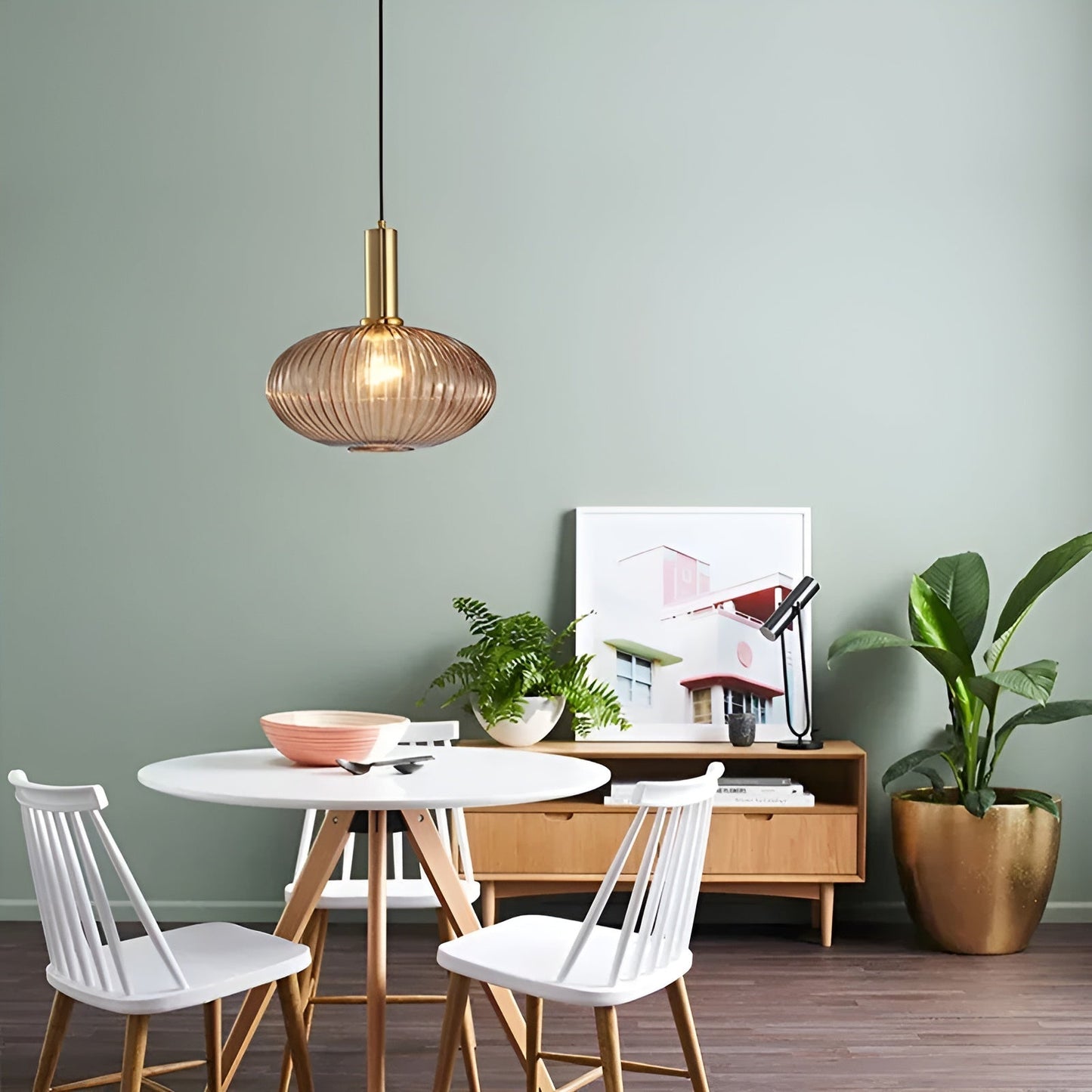 Hued Ribbed Pendelleuchte Vintage – Stilvolle Beleuchtung für Ihr Zuhause