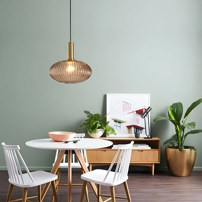 Hued Ribbed Pendelleuchte Vintage – Stilvolle Beleuchtung für Ihr Zuhause