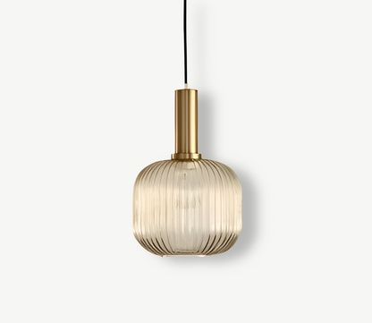 Hued Ribbed Pendelleuchte Vintage – Stilvolle Beleuchtung für Ihr Zuhause